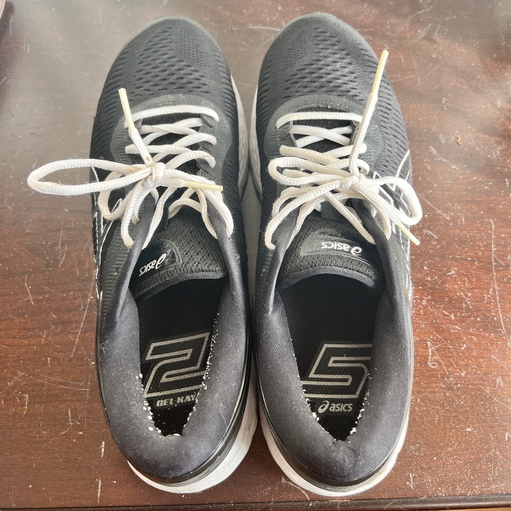 ASICS Gel Kayano 25, 11.5 , black/ White - Picture 3 of 8